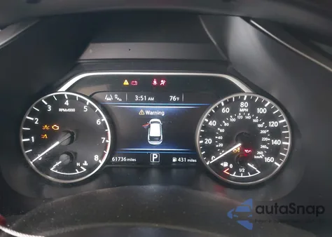 2021 Nissan Murano Sv Fwd z USA, uszkodzony, nr VIN 5N1AZ2BJ4MC110481